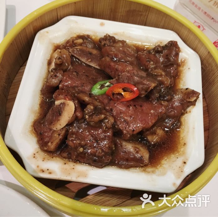 黑椒蒸牛仔骨