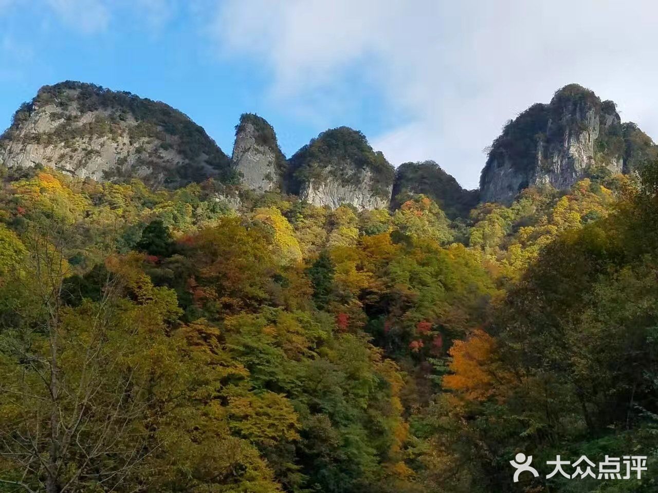 光雾山风景区位于四川省巴中市南江县光雾山镇