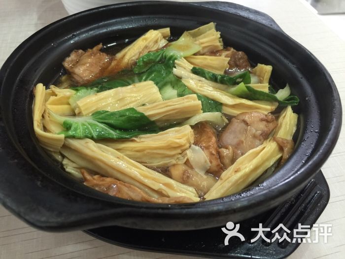 腐竹黄焖鸡