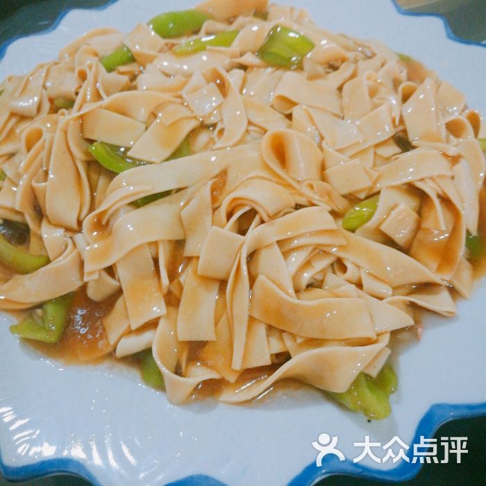 天添饺子家常菜馆尖椒干豆腐图片 - 第6张