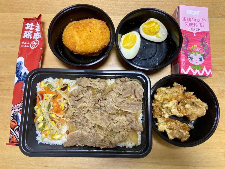 和番丼饭(向西村店)-"我叫的外卖,牛肉饭就普普通通.