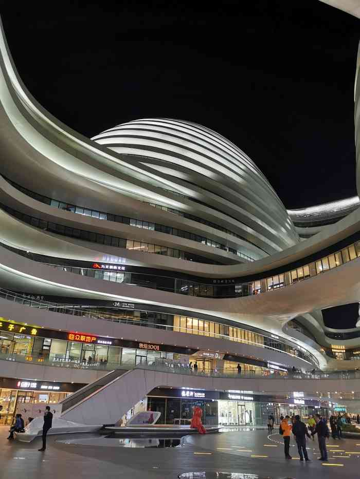 银河soho购物中心-"绝对的地标级建筑,置身其中有如宇