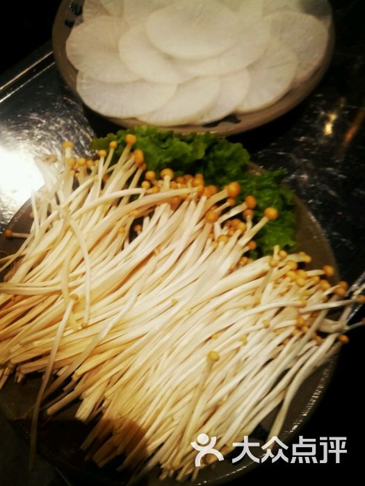 小九老火锅-四川金针菇图片-西安美食-大众点评网
