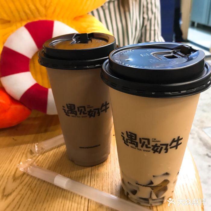 遇见奶牛(香港名店街店)黑砖奶茶图片 - 第1张