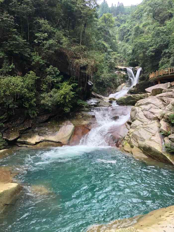 龙女沟景区-"龙女沟位于融水苗族自治县,风景秀丽,.