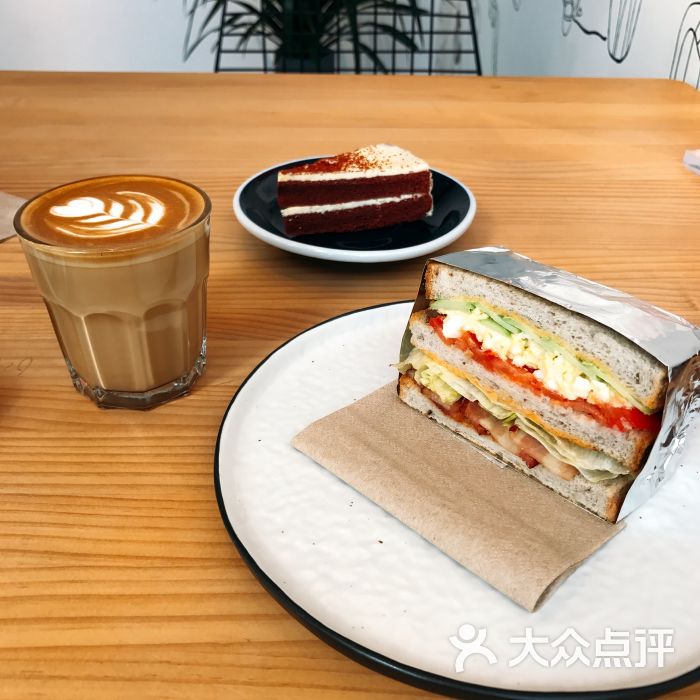 basic coffee 本质咖啡百吉果早餐三明治图片 - 第9张