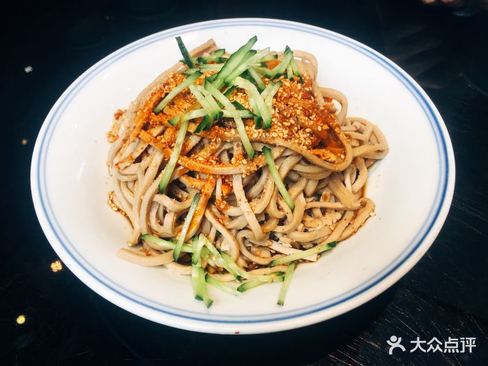 捞汁莜面