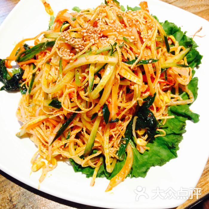 艺堂韩国料理(嵩山路店)什锦拌菜图片 - 第105张