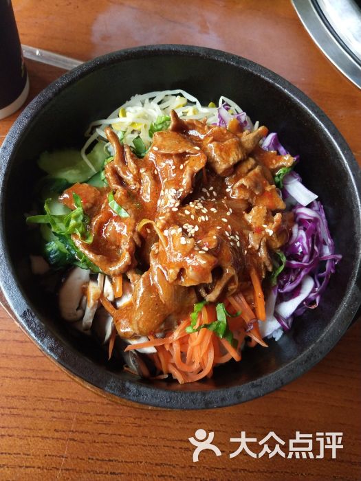 和牧烤肉料理烤牛肉拌饭图片 第4张