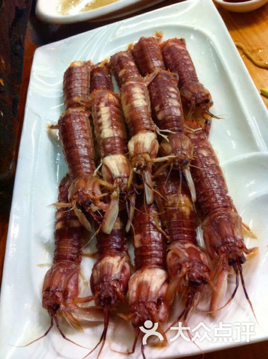 白灼虾菇