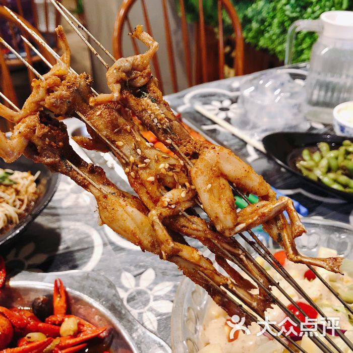 虾神烧烤烤青蛙图片-北京烧烤-大众点评网