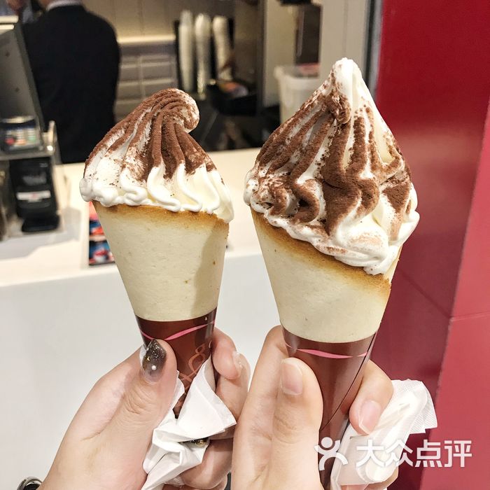 肯德基北海道冰淇淋巧克力味图片-北京快餐简餐-大众点评网
