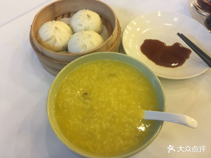 眉州东坡(雁栖店)早餐小笼包加杂粮粥图片