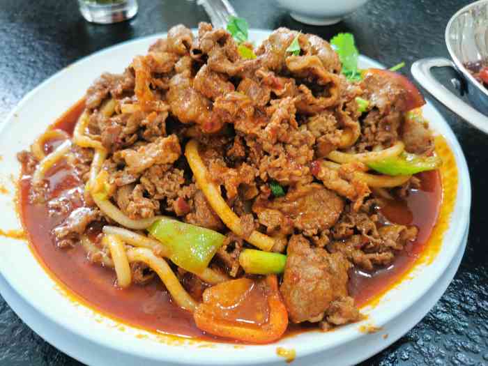 白记爆炒牛犊肉羊羔肉·清真-"92朋友来兰州,牛羊肉