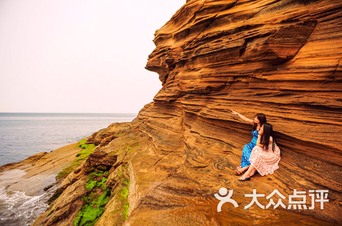 石螺口景区的火山岩