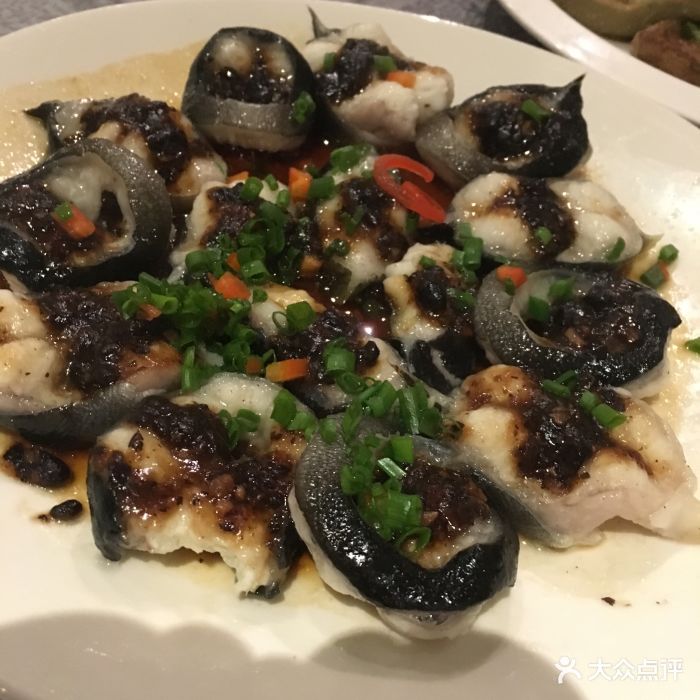 豉汁蒸白鳝