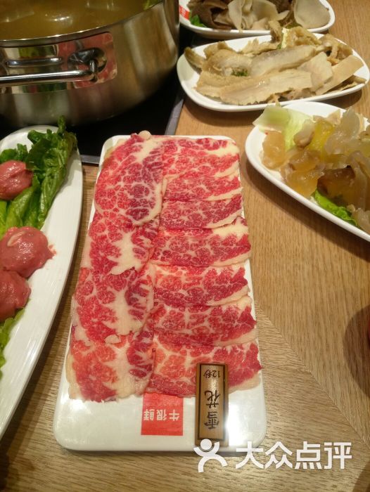 牛很鲜潮汕牛肉火锅(青年路店)雪花肉图片 - 第36张