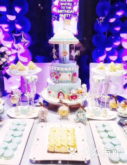 赫拉杯子蛋糕cupcake甜品桌定制宝宝满月酒甜品桌图片 - 第40张
