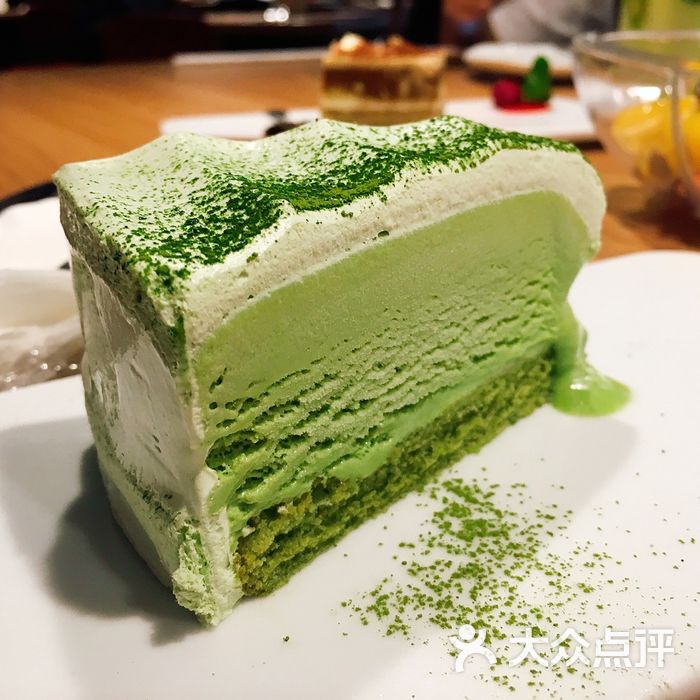 必胜客新抹茶雪域蛋糕图片-北京西餐-大众点评网