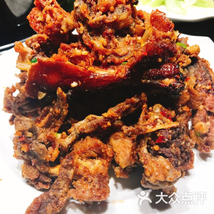 北京羲和雅苑烤鸭坊(恒隆店)椒盐鸭架图片 - 第3张