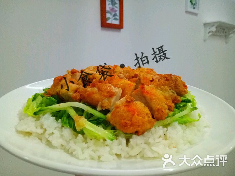 香辣脆皮鸡拌饭