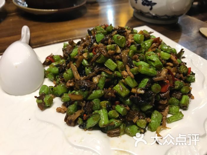 乡海川私房菜-外婆四季豆图片-天津美食-大众点评网