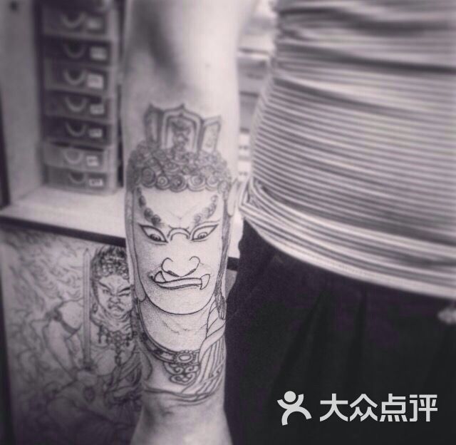 大兴纹身店墨刺青西红门纹身不动冥王纹身