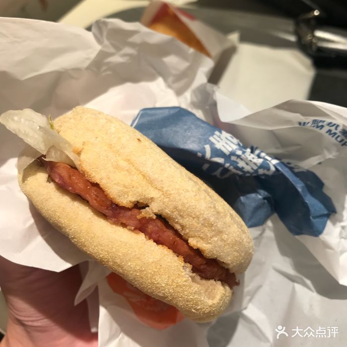 麦当劳(珠海百货广场店)火腿扒麦满分图片