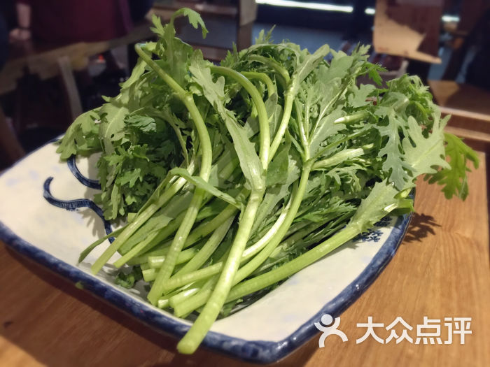 大龙燚火锅(长寿店-茼蒿图片-上海美食-大众点评网