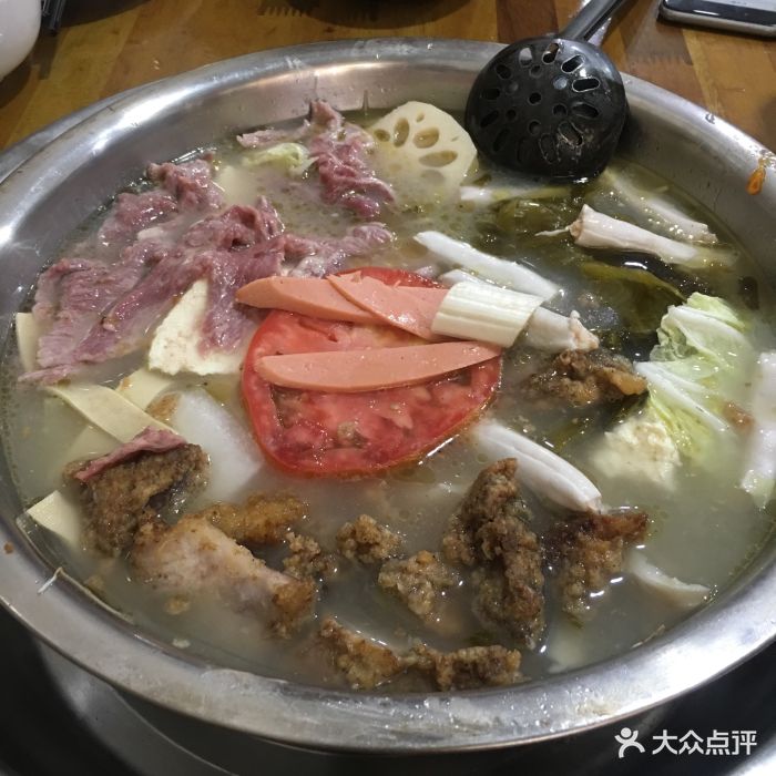 泸州酸菜豆花火锅川师店荤豆花图片 - 第52张