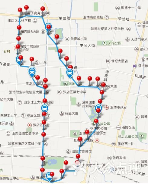 淄博135路公交车路线图,淄博138路公交车路线图 朵儿_么么哒 朵儿_么么哒 洋娃娃135