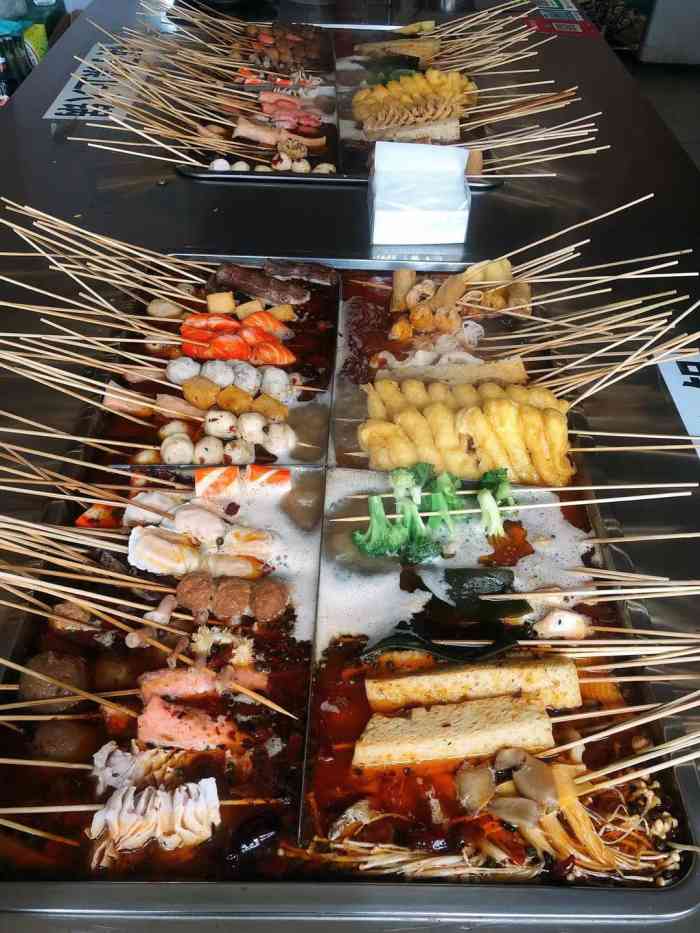 街边麻辣烫(良乡店)-"今天下班 回来的路上车胎扎了