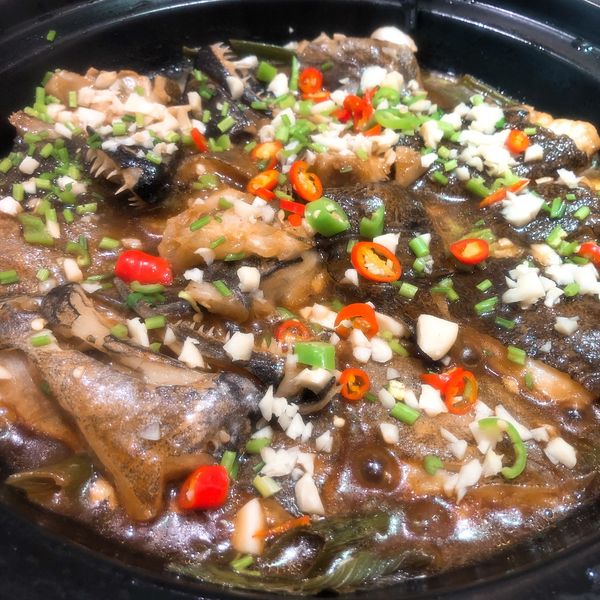 砂锅碟鱼头 $ 88