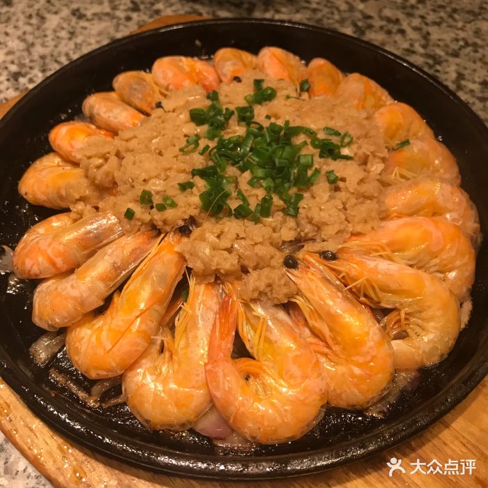 南京大牌档(苏宁广场店-金蒜铁板烤大虾图片-无锡美食-大众点评网