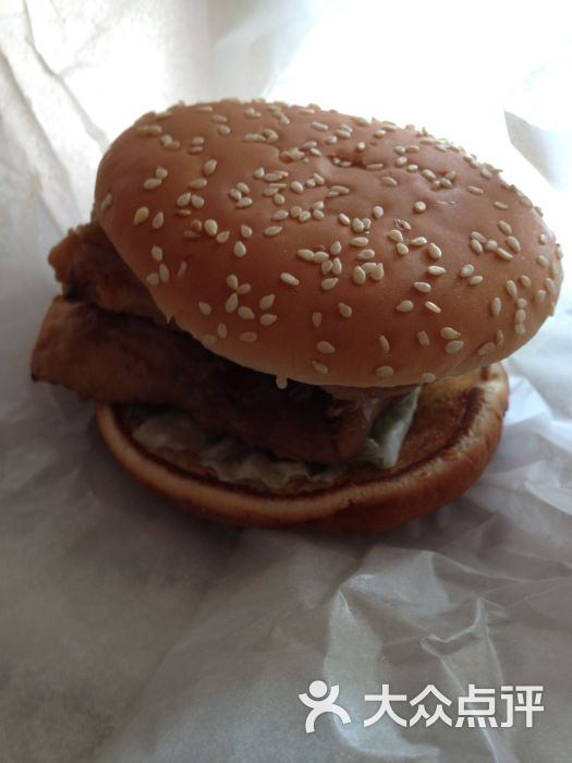 德克士(三门路店)-双层照烧鸡腿堡图片-上海美