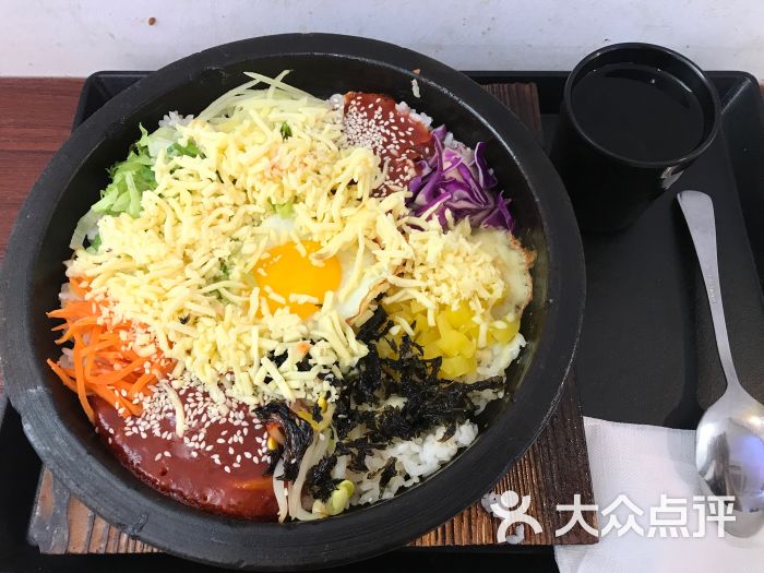 芝士石锅拌饭
