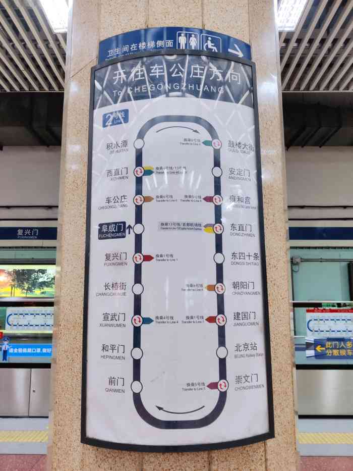 阜成门地铁站