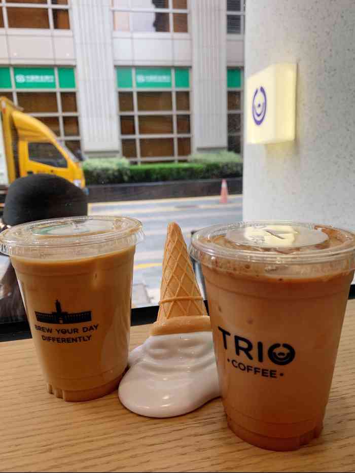 trio coffee-"很久没有认真想喝的新店了,trio可以算.