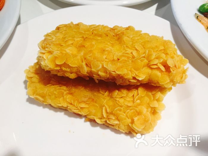 玉米虾排