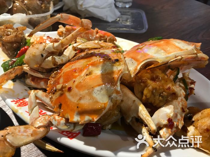 三亚 阿浪海鲜加工店(亚龙湾奥特莱斯分店)大红花蟹图片 第1张