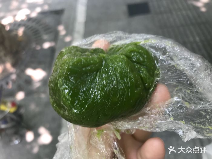 宁波糕团豆沙青团图片