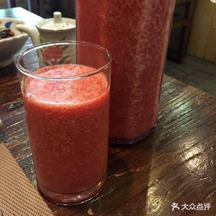 大原日式料理鲜榨草莓汁图片 - 第83张