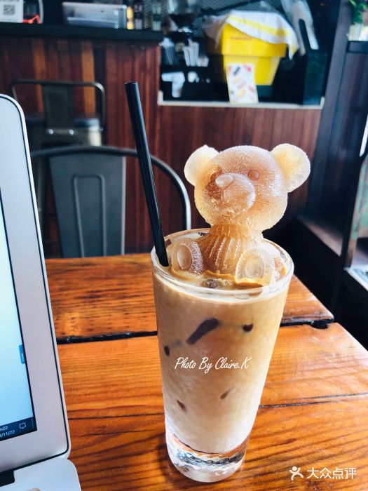 小熊冰拿铁