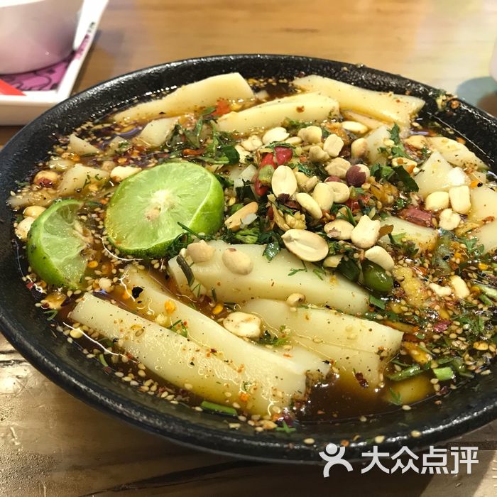 傣味美食园柠檬凉粉图片-北京云南菜-大众点评网