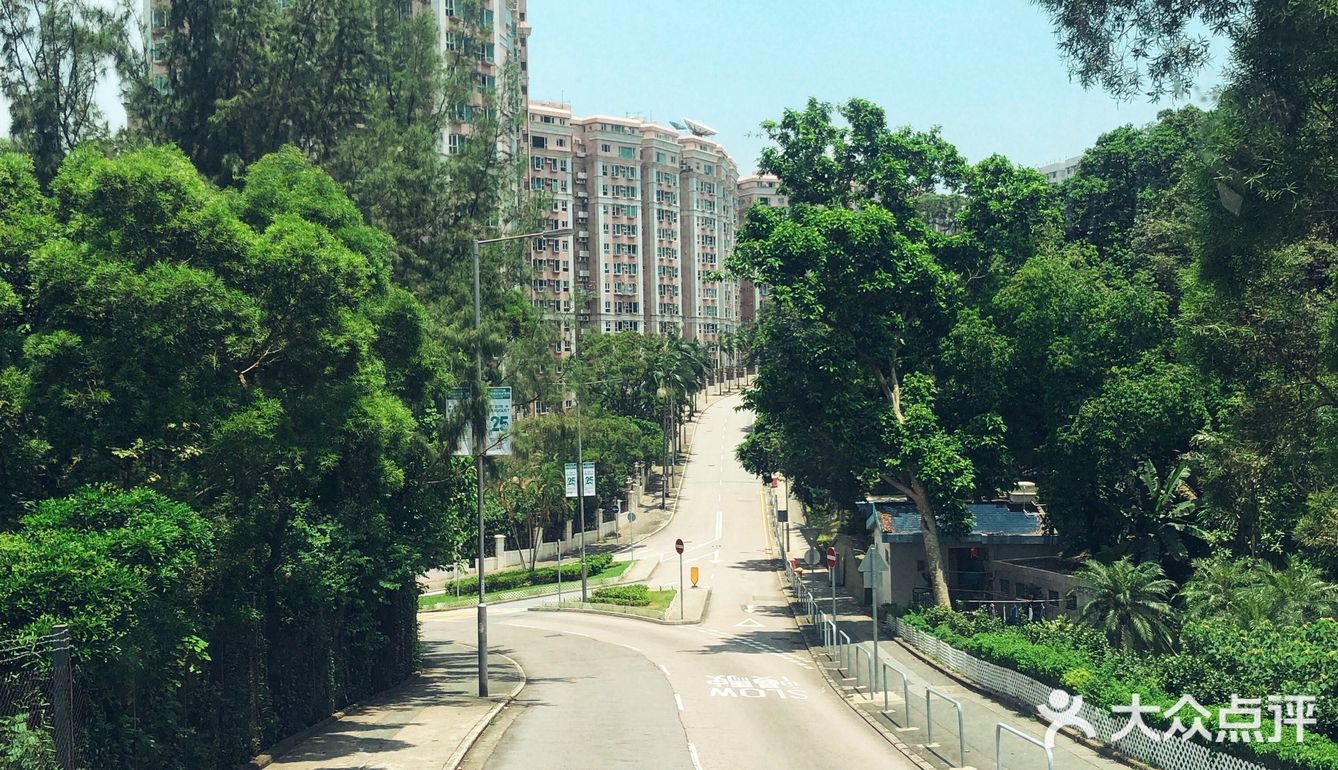 香港的宝马山 在北角英皇道上 不算很好的山