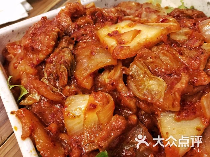 韩式泡菜炒五花肉