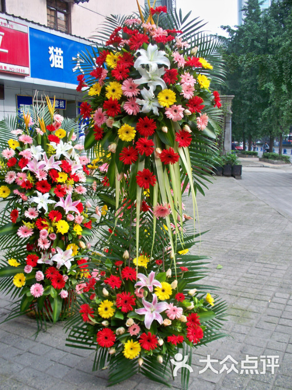 开业花篮庆典花篮落地花篮-图片-苏州购物-大众点评网