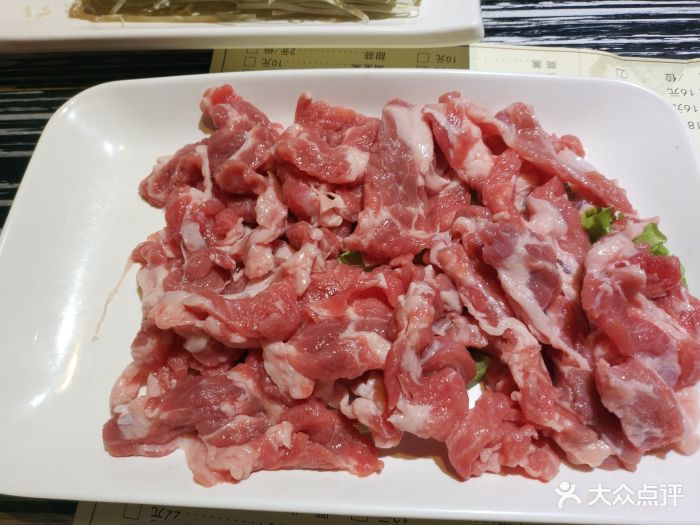 成都108牛蛙火锅店(嘉华店)手切羊肉图片 第100张