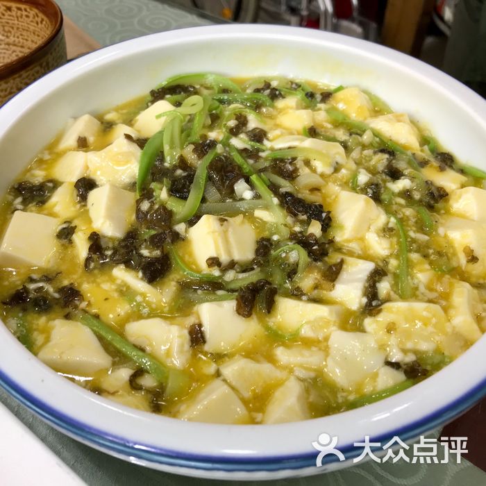 晋风庄园地皮菜烩豆腐图片-北京山西菜-大众点评网