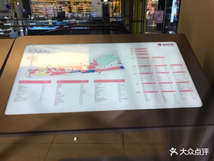 银泰城(中大店)-b1-楼层分布图-b1图片-杭州购物-大众